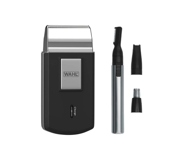 Wahl Zestaw Travel Shaver + Nose Trimmer Micro Groomsman - 1030398 - zdjęcie